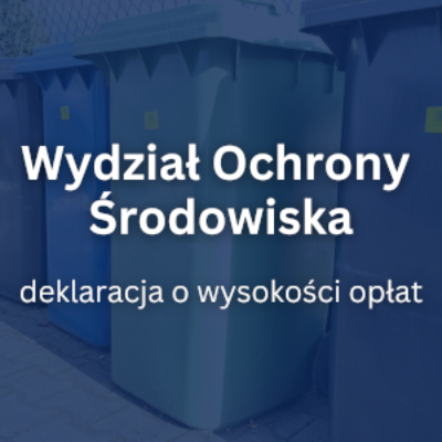 Deklaracja śmieciowa